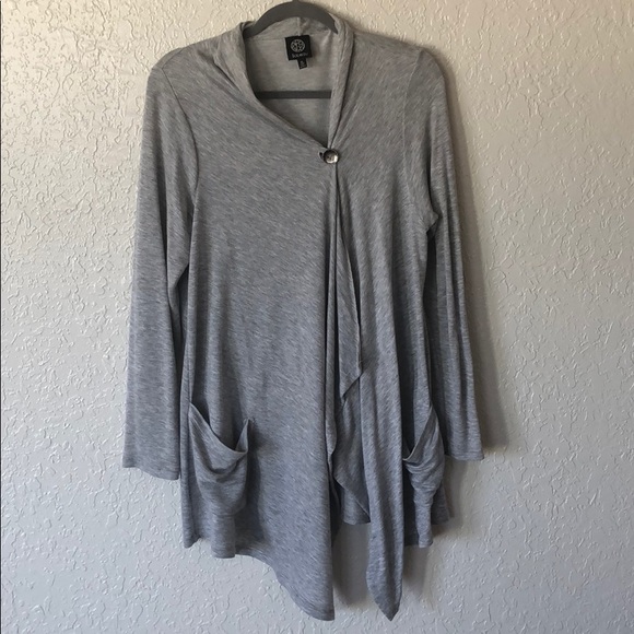 bobeau Sweaters - Bobeau French Terry Slub Cardigan